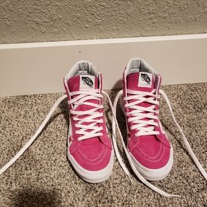 Vans checkered hightops